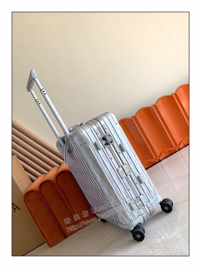 Rimowa拉杆箱 66656 2020年巴黎春夏新品 全鋁鎂合金登機箱 日默瓦拉箱 Dior x Rimowa驚豔聯名行李箱xzx1053